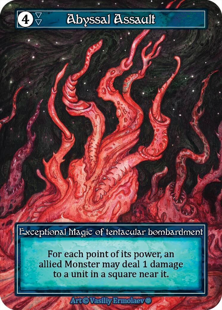 Abyssal Assault (Foil) [Gothic]