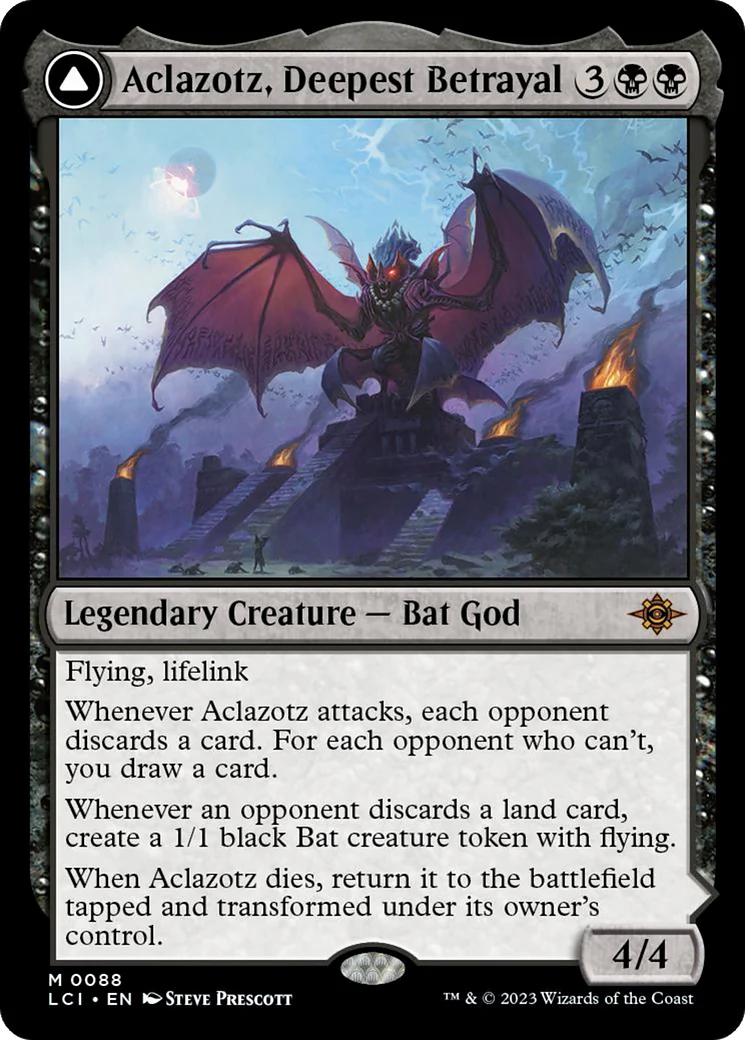 Aclazotz, Deepest Betrayal // Temple of the Dead [The Lost Caverns of Ixalan] - Image 2