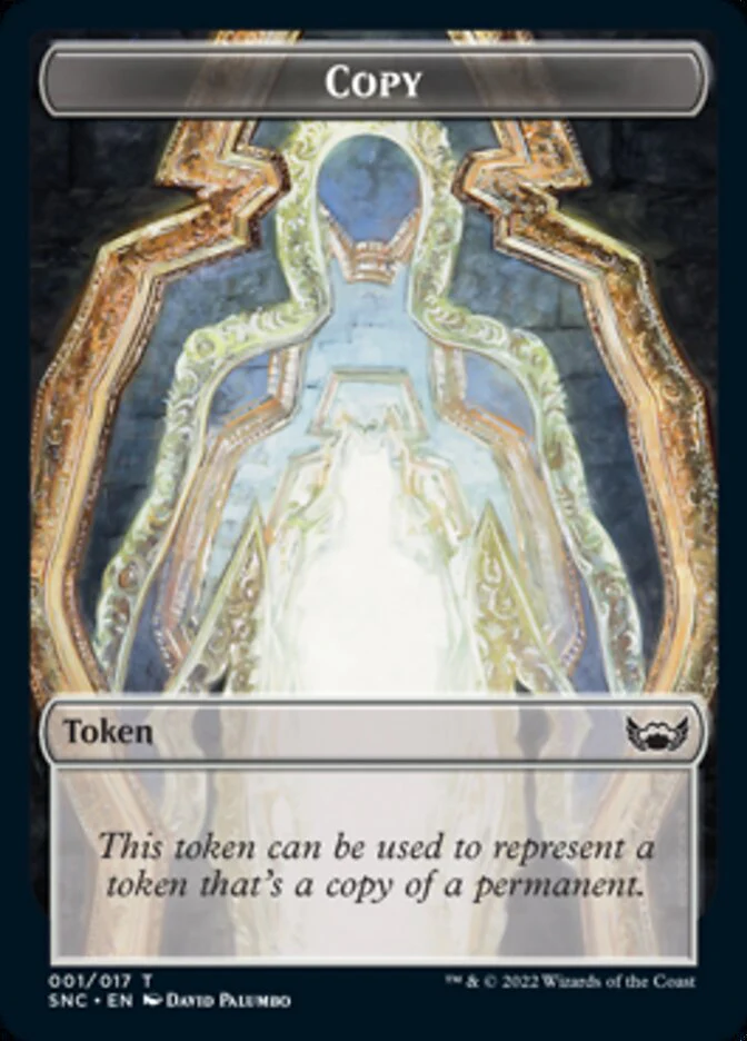 Clue // Copy Double-Sided Token [Streets of New Capenna Commander Tokens] - Image 2