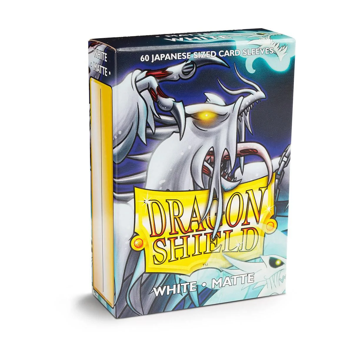 Dragon Shield: Japanese Size 60ct Sleeves - White (Matte) - Image 3