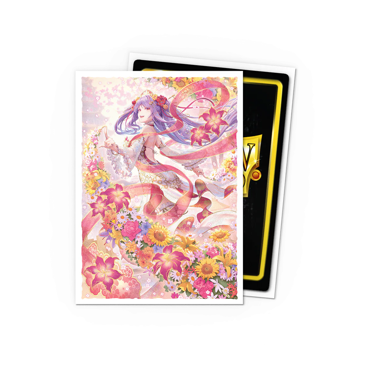 Dragon Shield: Standard 100ct Art Sleeves - Grand Archive (Diao Chan, Idyll Corsage - Matte) - Image 2