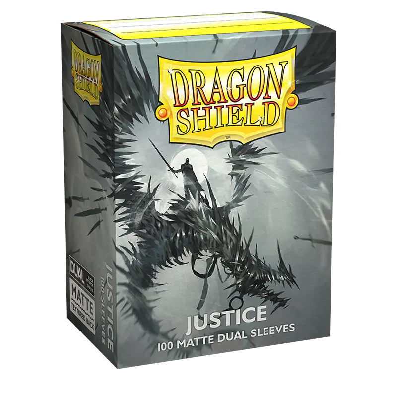 Dragon Shield: Standard 100ct Art Sleeves - Justice (Dual Matte) - Image 3