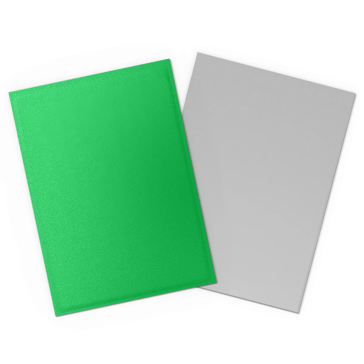 Dragon Shield: Standard 100ct Sleeves - Apple Green & Silver (Dual Matte) - Image 2