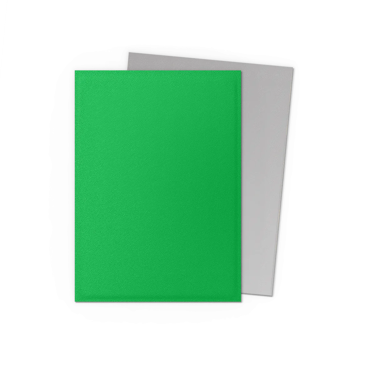 Dragon Shield: Standard 100ct Sleeves - Apple Green & Silver (Dual Matte) - Image 5