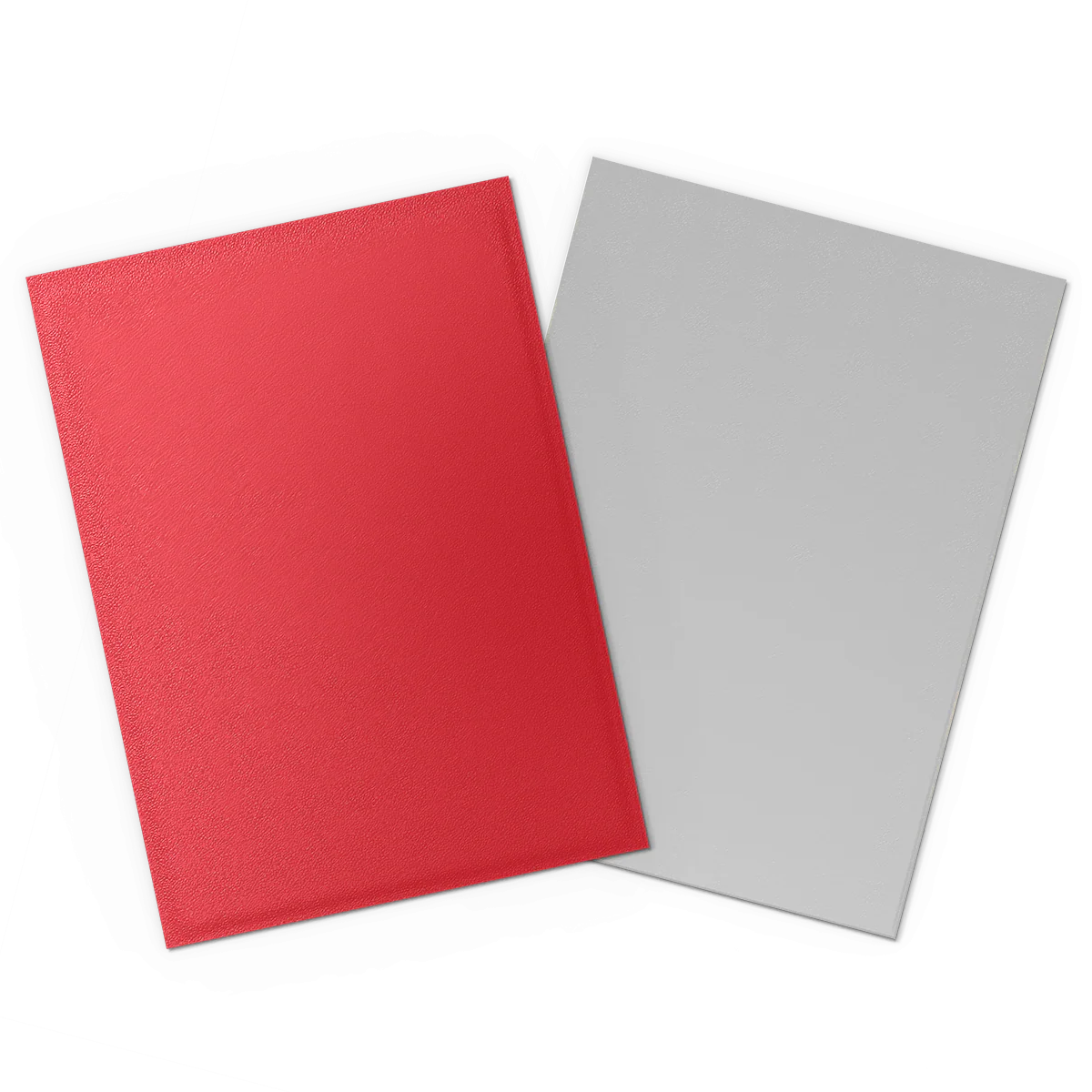 Dragon Shield: Standard 100ct Sleeves - Crimson & Silver (Dual Matte) - Image 2