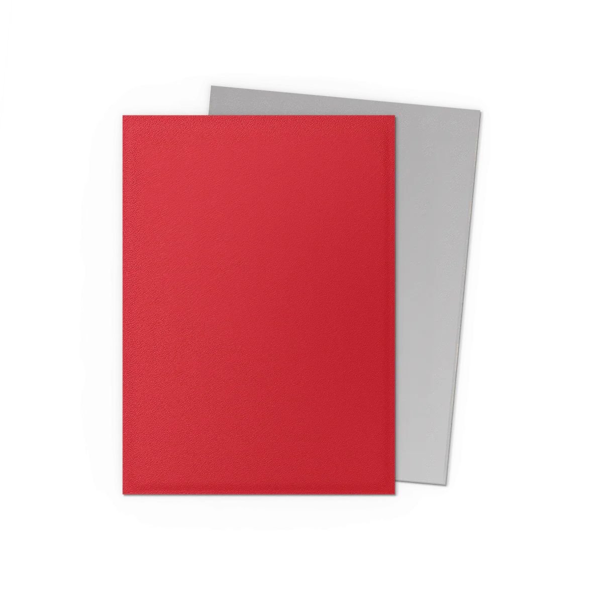Dragon Shield: Standard 100ct Sleeves - Crimson & Silver (Dual Matte) - Image 5