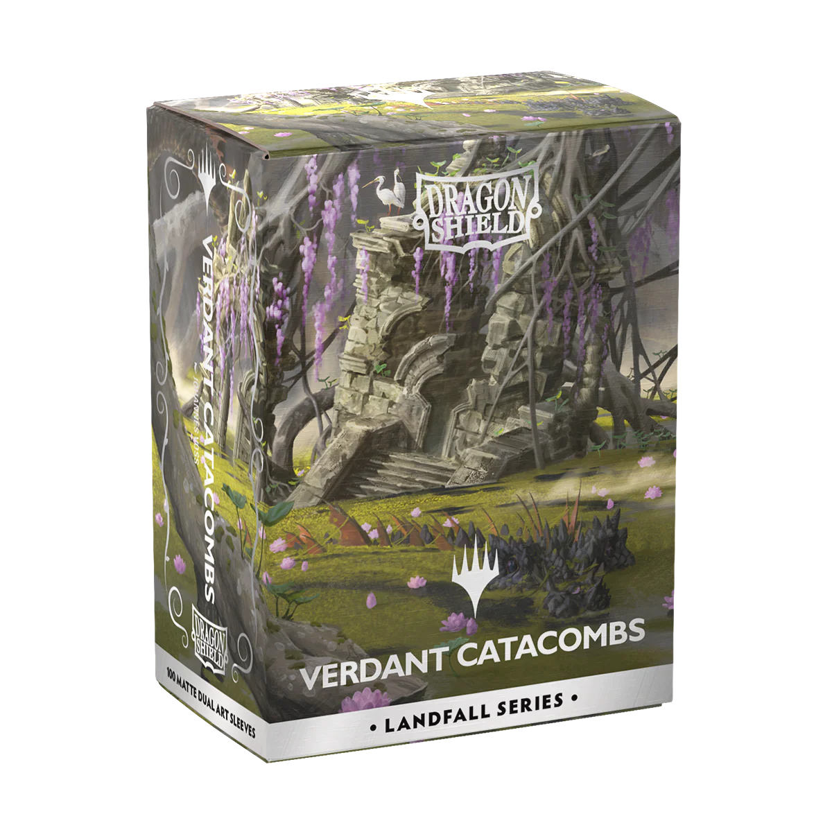 Dragon Shield: Standard 100ct Sleeves - Landfall Series - Verdant Catacomb (Dual Matte) - Image 3