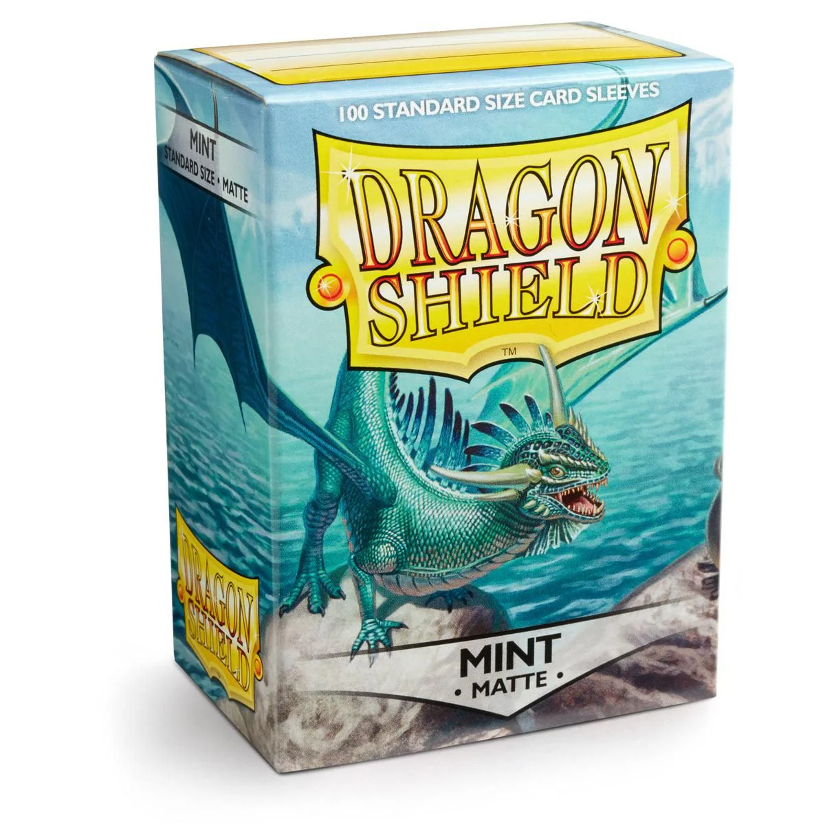 Dragon Shield: Standard 100ct Sleeves - Mint (Matte) - Image 3