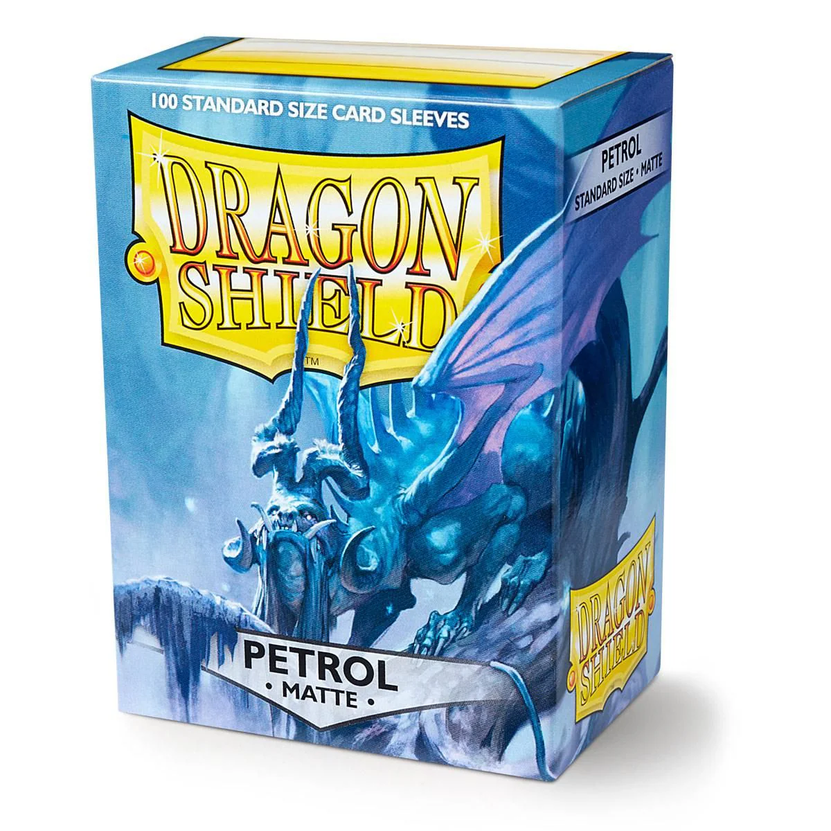 Dragon Shield: Standard 100ct Sleeves - Petrol (Matte) - Image 2