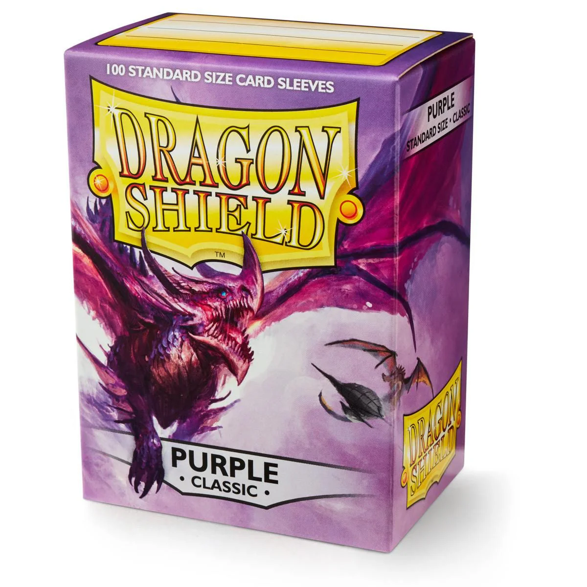 Dragon Shield: Standard 100ct Sleeves - Purple (Classic) - Image 2