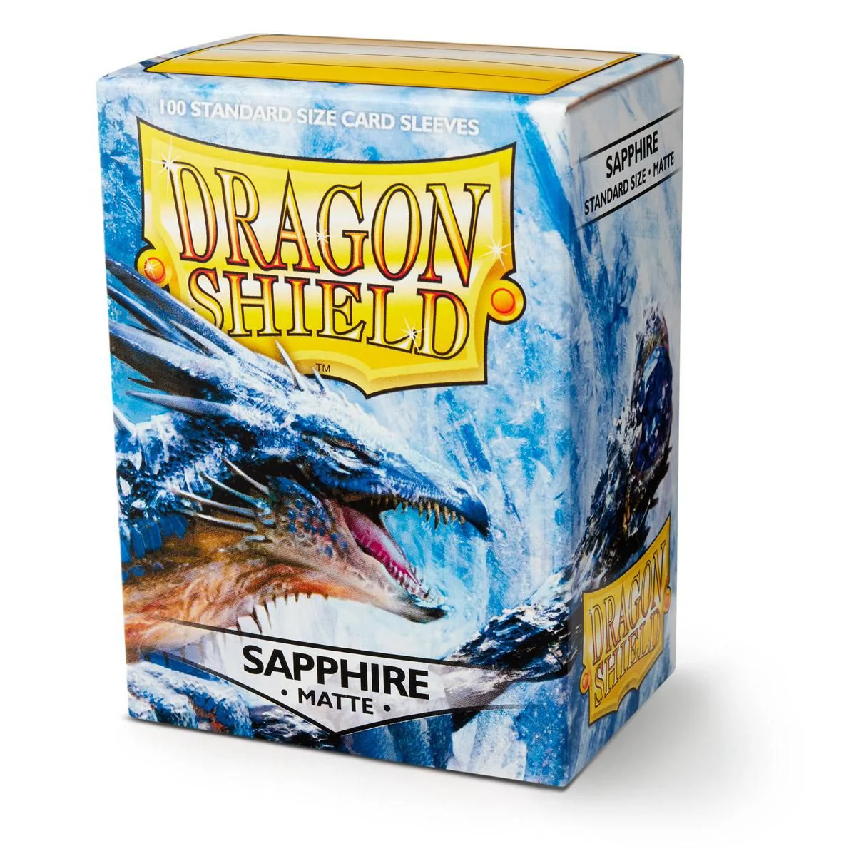 Dragon Shield: Standard 100ct Sleeves - Sapphire (Matte) - Image 2