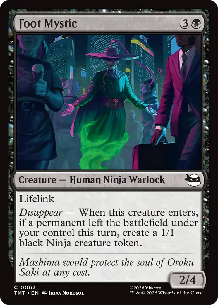 Foot Mystic [Teenage Mutant Ninja Turtles]