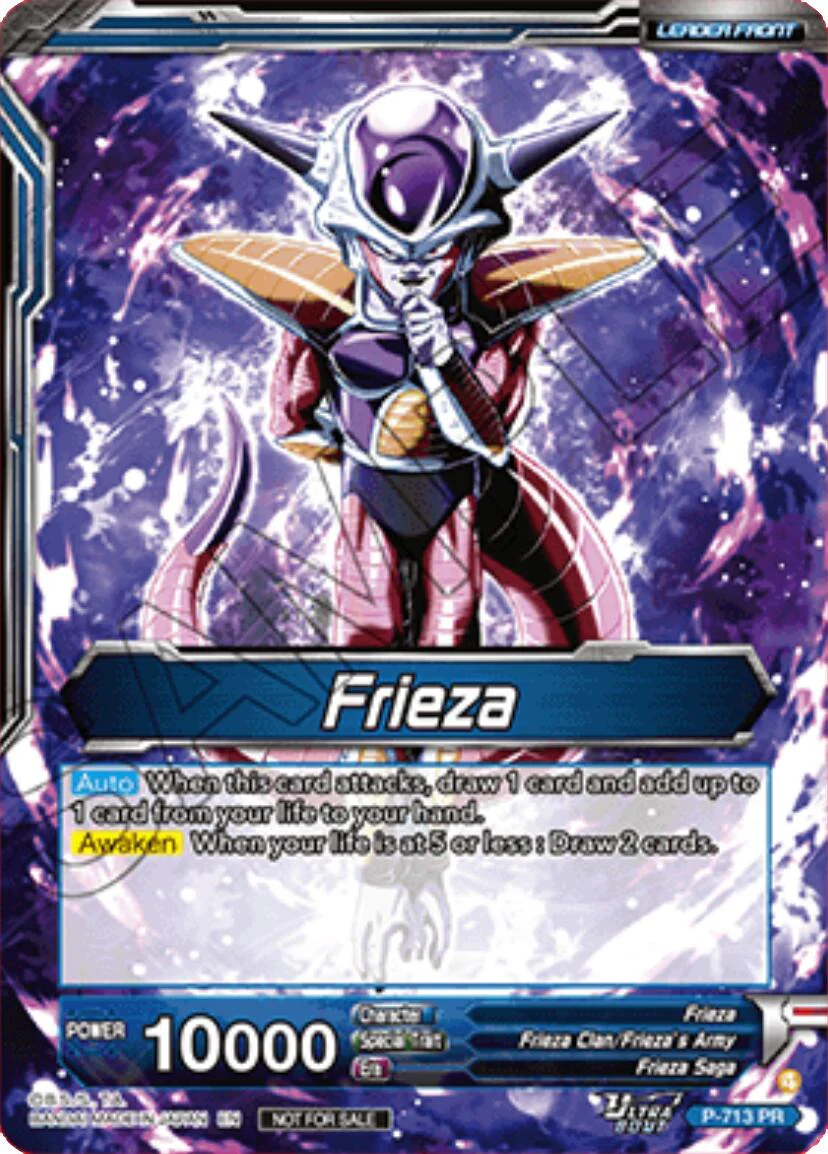 Frieza // Frieza, Unwavering Pride (P-713) [Promotion Cards] - Image 2