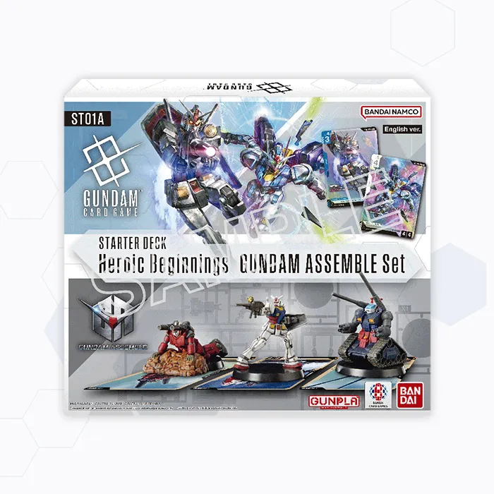 Gundam Starter Deck Heroic Beginnings Assemble Set ST01A