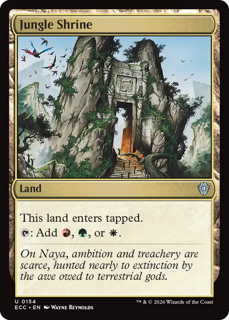 Jungle Shrine [Lorwyn Eclipsed Commander]