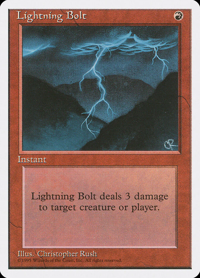 Lightning Bolt [Fourth Edition] SP