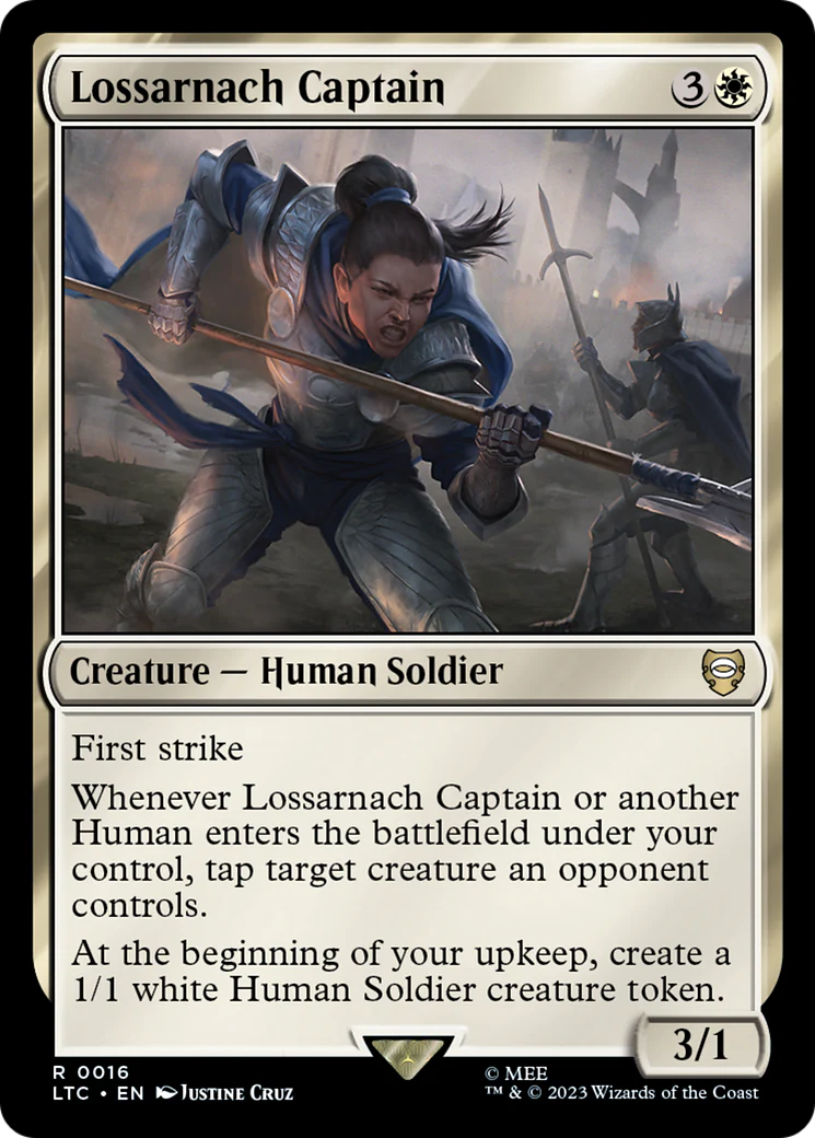 Lossarnach Captain [The Lord of the Rings: Tales of Middle-Earth Commander]