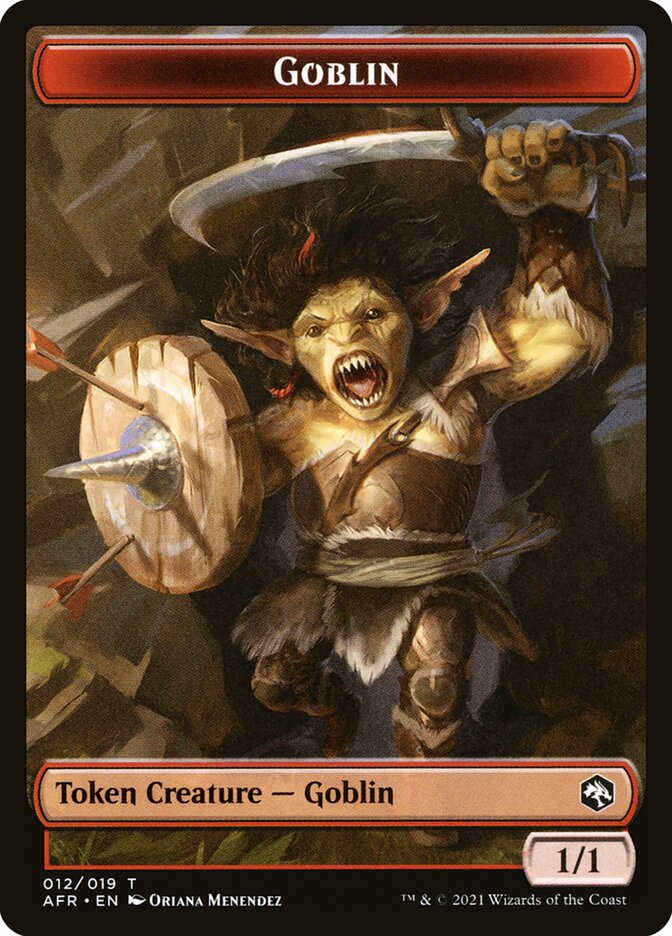 Lost Mine of Phandelver // Goblin Double-Sided Token [Dungeons & Dragons: Adventures in the Forgotten Realms Tokens] - Image 2