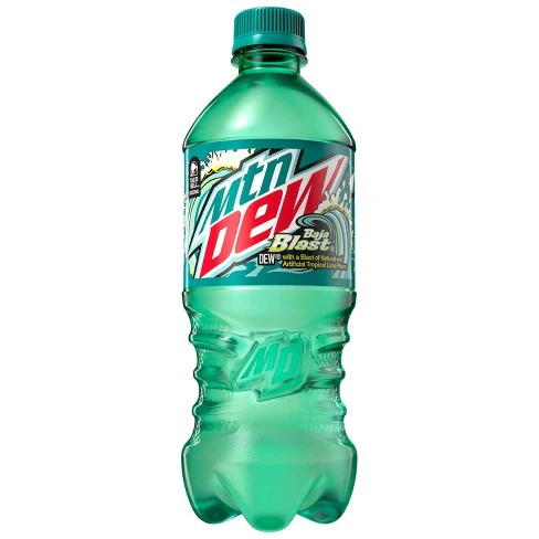 Drink- Mountain Dew - Baja Blast