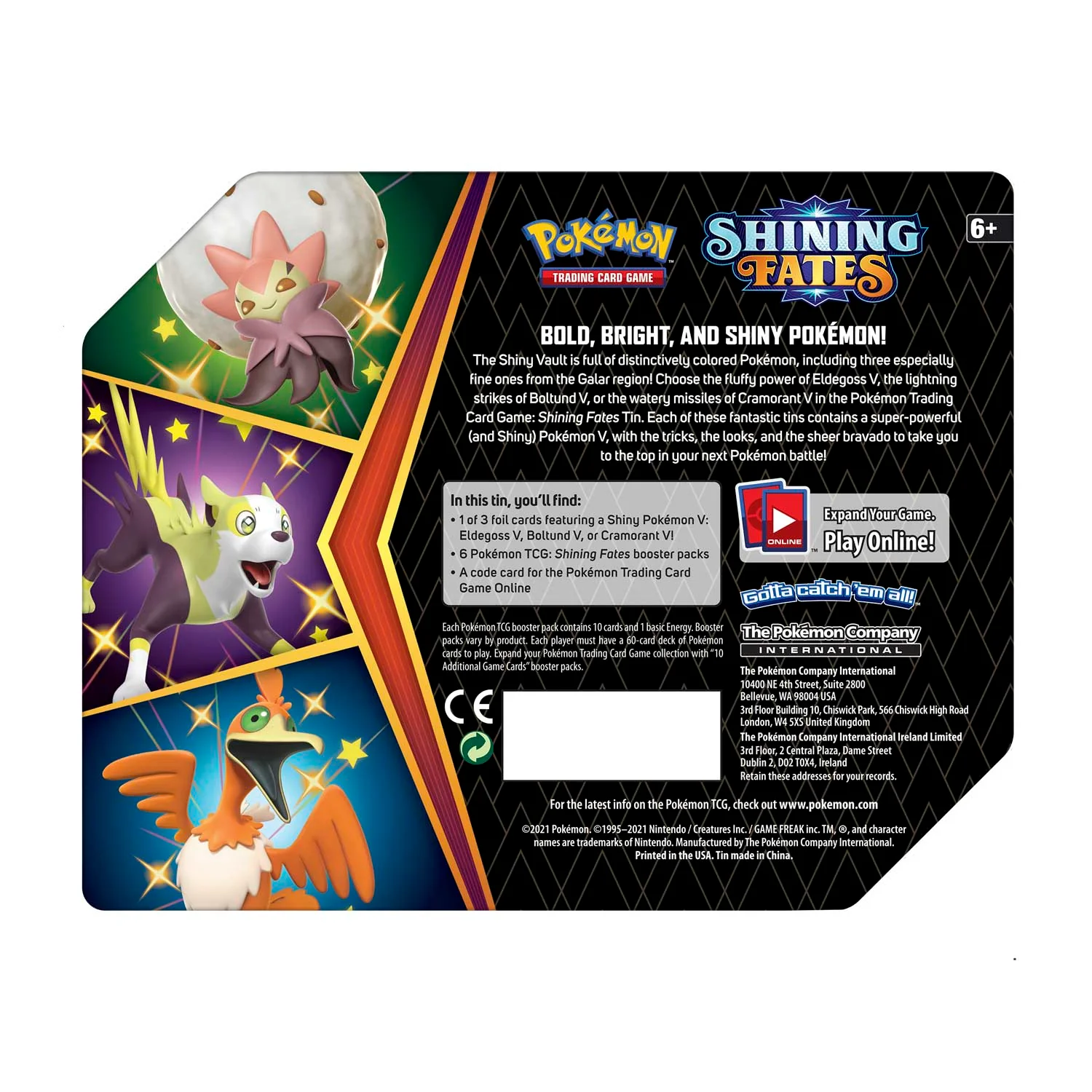 Shining Fates - Collector's Tin (Boltund V) - Image 2