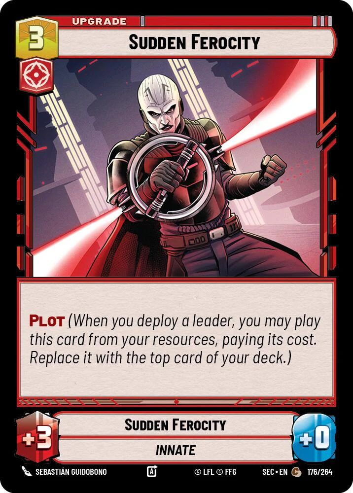 Sudden Ferocity (176/264) (176/264) [Secrets of Power]