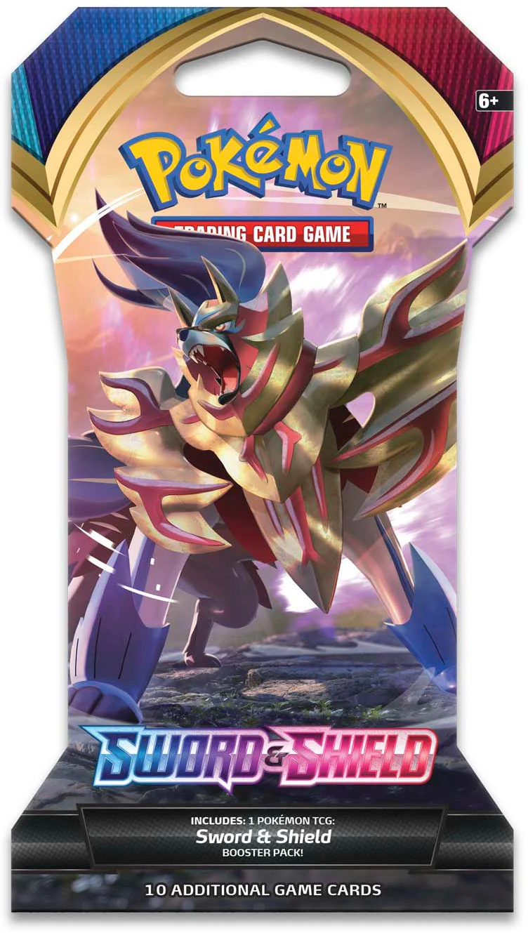 Sword & Shield: Base Set - Sleeved Booster Pack - Image 2