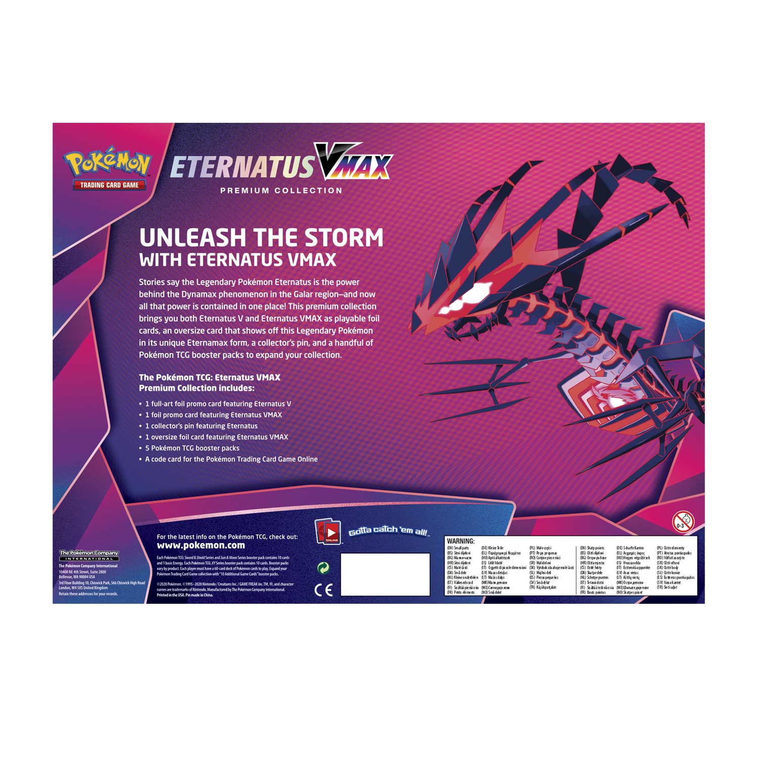 Sword & Shield: Darkness Ablaze - Premium Collection (Eternatus VMAX) - Image 2