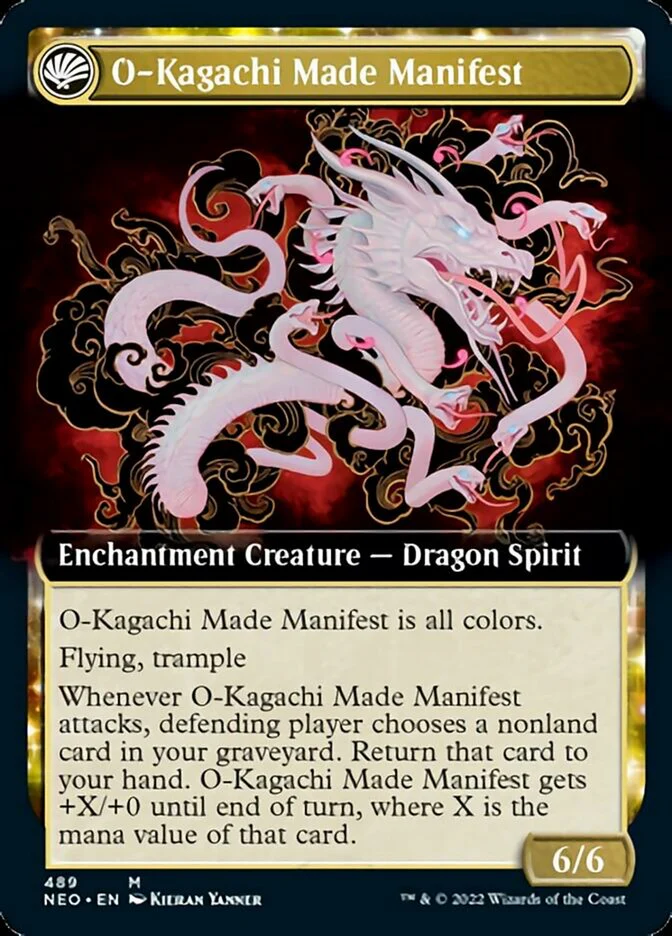 The Kami War // O-Kagachi Made Manifest (Extended Art) [Kamigawa: Neon Dynasty] - Image 2