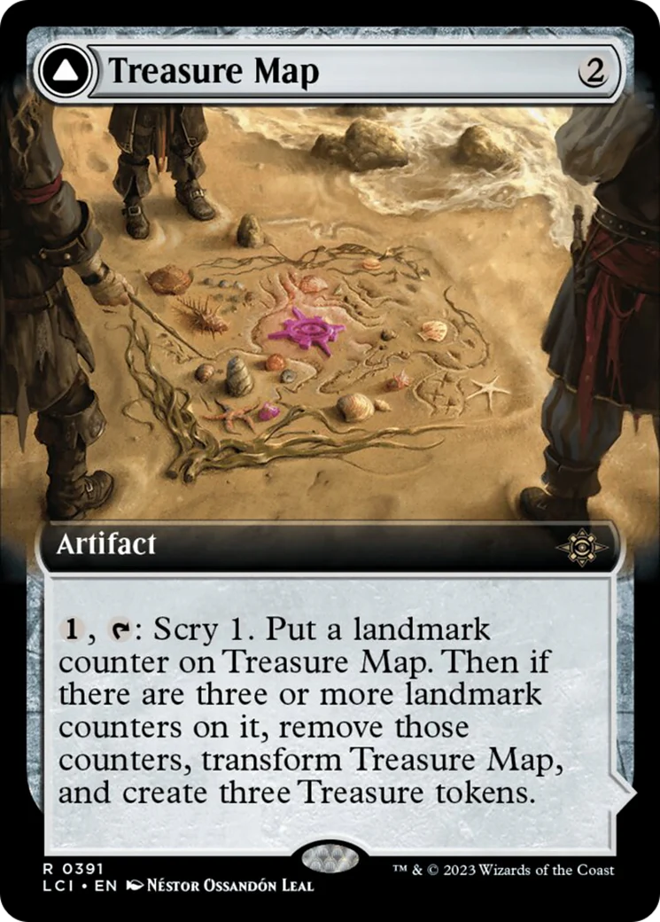 Treasure Map // Treasure Cove (Extended Art) [The Lost Caverns of Ixalan] - Image 2