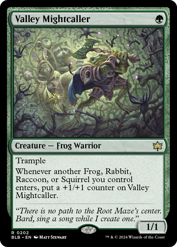 Valley Mightcaller [Bloomburrow] - Image 2