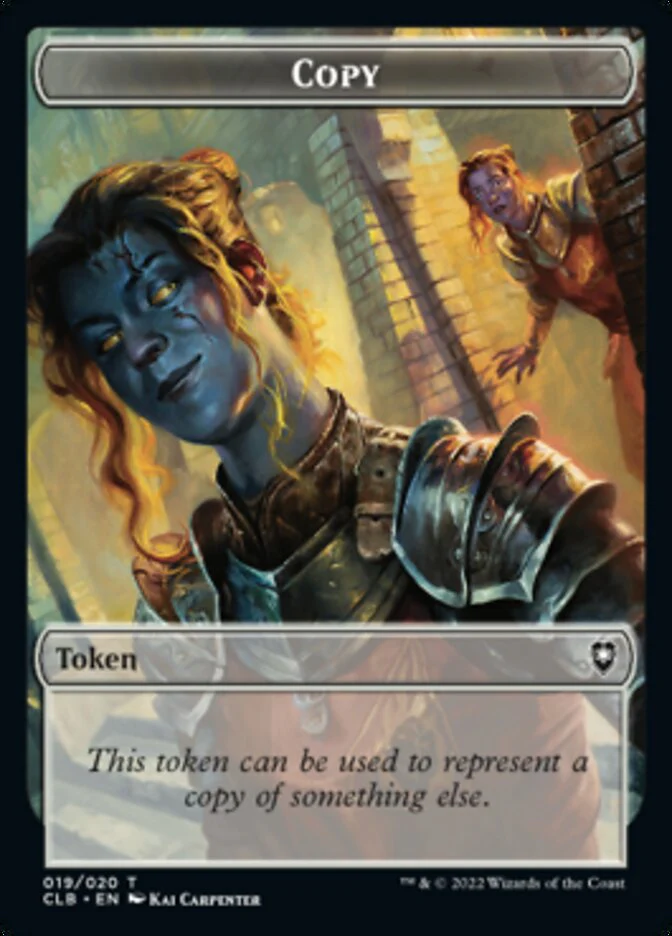 Will Kenrith Emblem // Copy Double-Sided Token [Commander Legends: Battle for Baldur's Gate Tokens] - Image 2