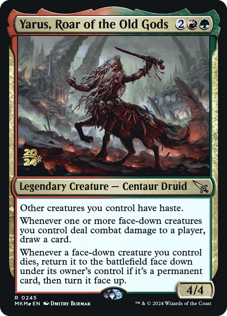 Yarus, Roar of the Old Gods [Murders at Karlov Manor Prerelease Promos]